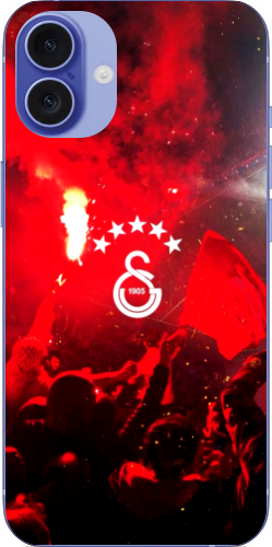 Galatasaray Tutkulu Taraftar Şeffaf Telefon Kılıfı
