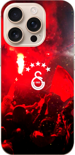 Galatasaray Tutkulu Taraftar Şeffaf Telefon Kılıfı