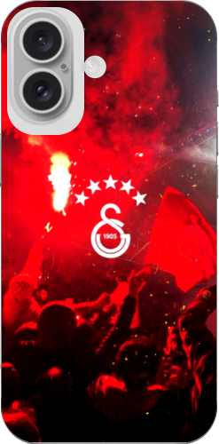 Galatasaray Tutkulu Taraftar Şeffaf Telefon Kılıfı
