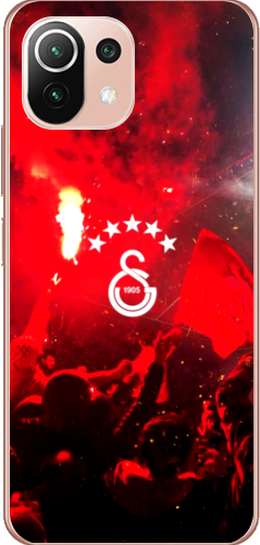 Galatasaray Tutkulu Taraftar Şeffaf Telefon Kılıfı