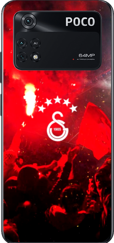 Galatasaray Tutkulu Taraftar Şeffaf Telefon Kılıfı