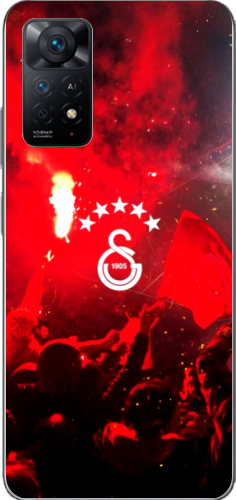 Galatasaray Tutkulu Taraftar Şeffaf Telefon Kılıfı