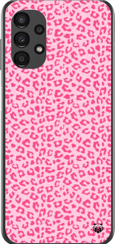 Pembe Leopar Desenli
