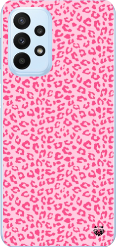 Pembe Leopar Desenli
