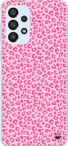 Pembe Leopar Desenli