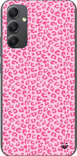 Pembe Leopar Desenli