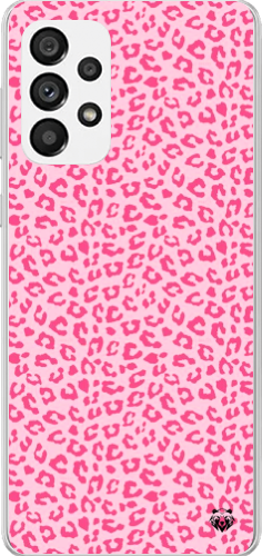 Pembe Leopar Desenli
