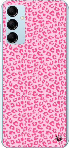 Pembe Leopar Desenli