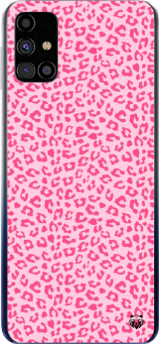 Pembe Leopar Desenli