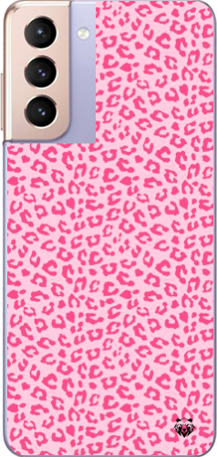 Pembe Leopar Desenli
