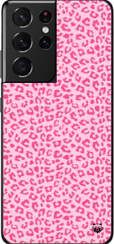 Pembe Leopar Desenli