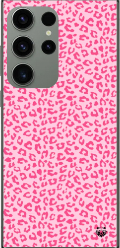 Pembe Leopar Desenli