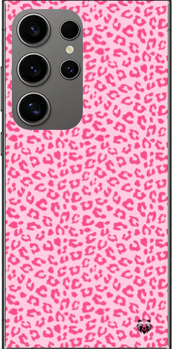 Pembe Leopar Desenli