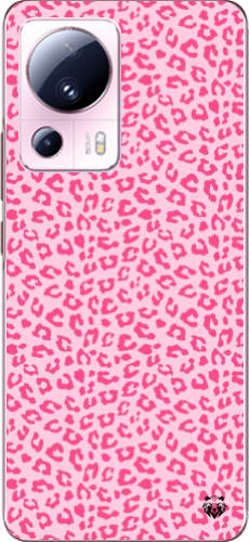 Pembe Leopar Desenli