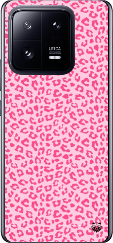 Pembe Leopar Desenli