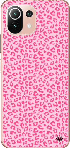 Pembe Leopar Desenli