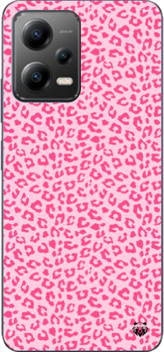 Pembe Leopar Desenli