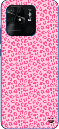 Pembe Leopar Desenli