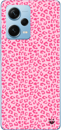 Pembe Leopar Desenli