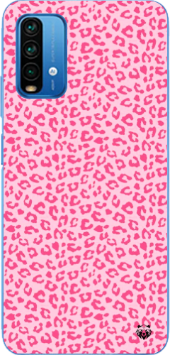 Pembe Leopar Desenli