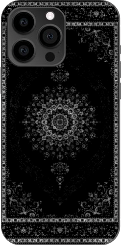 Royal Black Şeffaf Telefon Kılıfı