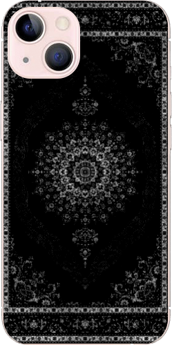 Royal Black Şeffaf Telefon Kılıfı