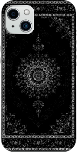 Royal Black Şeffaf Telefon Kılıfı
