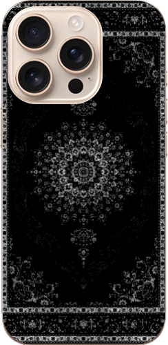 Royal Black Şeffaf Telefon Kılıfı