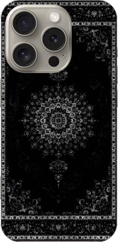 Royal Black Şeffaf Telefon Kılıfı