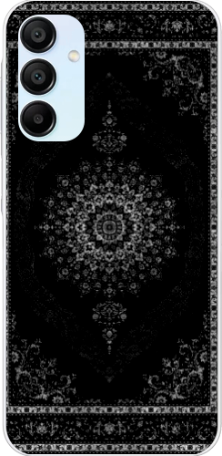 Royal Black Şeffaf Telefon Kılıfı