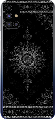 Royal Black Şeffaf Telefon Kılıfı