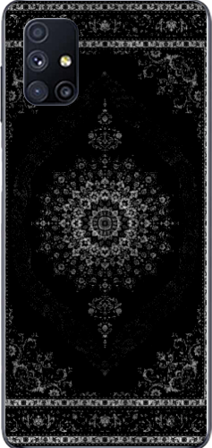 Royal Black Şeffaf Telefon Kılıfı
