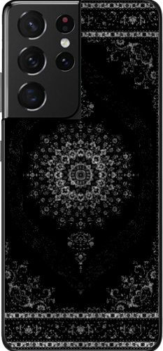 Royal Black Şeffaf Telefon Kılıfı