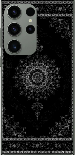 Royal Black Şeffaf Telefon Kılıfı