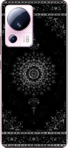 Royal Black Şeffaf Telefon Kılıfı