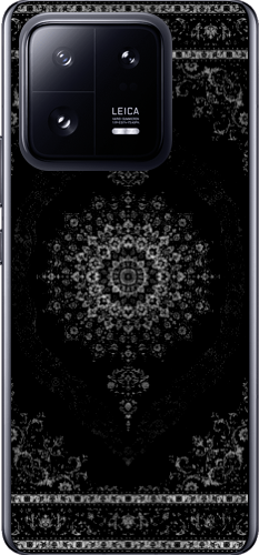 Royal Black Şeffaf Telefon Kılıfı
