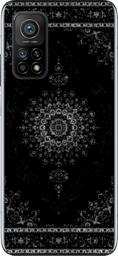 Royal Black Şeffaf Telefon Kılıfı