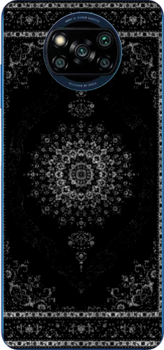 Royal Black Şeffaf Telefon Kılıfı
