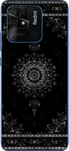 Royal Black Şeffaf Telefon Kılıfı