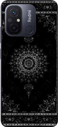 Royal Black Şeffaf Telefon Kılıfı