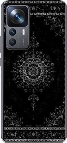 Royal Black Şeffaf Telefon Kılıfı
