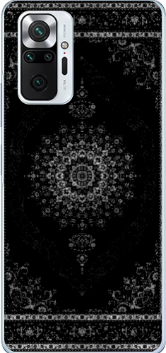 Royal Black Şeffaf Telefon Kılıfı