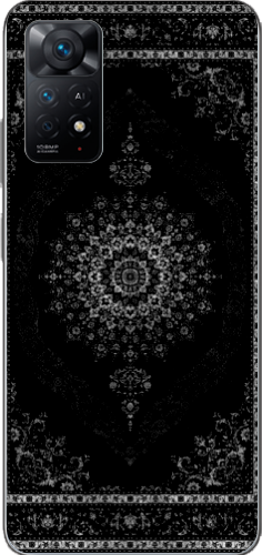 Royal Black Şeffaf Telefon Kılıfı