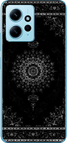 Royal Black Şeffaf Telefon Kılıfı