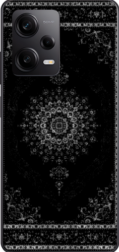 Royal Black Şeffaf Telefon Kılıfı