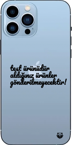 test ürünüdür aldığınız ürünler size gönderilmeyecektir!
