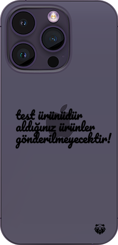 test ürünüdür aldığınız ürünler size gönderilmeyecektir!
