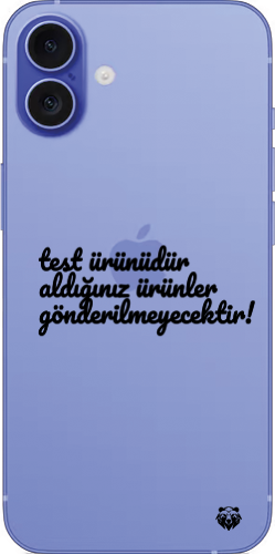 test ürünüdür aldığınız ürünler size gönderilmeyecektir!