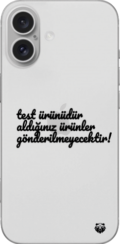 test ürünüdür aldığınız ürünler size gönderilmeyecektir!