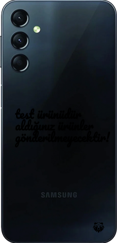 test ürünüdür aldığınız ürünler size gönderilmeyecektir!